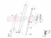 BMW Motorrad BMW 2007 F-Models F 650 GS 04 (0175,0185) Fork tube / shock / spring