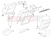 BMW Motorrad BMW 2007 F-Models F 650 GS 04 (0175,0185) Case, variable / single parts
