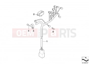 BMW Motorrad BMW 2007 F-Models F 650 GS 04 (0175,0185) Wiring harness, instrument cluster