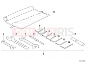 BMW Motorrad BMW 2007 F-Models F 650 GS 04 (0175,0185) Car tool, supplementary kit