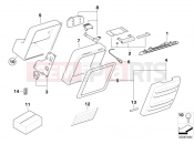 BMW Motorrad BMW 2007 F-Models F 650 GS 04 (0175,0185) Single parts, Vario case
