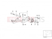 BMW Motorrad BMW 1997 R-Models 4V R 850 GS 95 (0403) Brake pedal