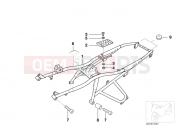 BMW Motorrad BMW 1997 R-Models 4V R 850 GS 95 (0403) Rear frame