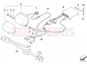 BMW Motorrad BMW 1997 R-Models 4V R 850 R 94 (0401,0406) Flash signalling light/control unit