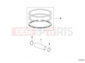 BMW MOTORRAD F 650 97 (0162) Wristpin / piston ring