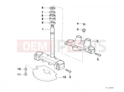 BMW MOTORRAD F 650 97 (0162) Telescope fork bridge