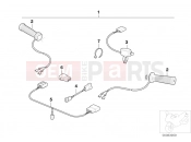 BMW MOTORRAD F 650 97 (0162) Retrofit kit, heated handle
