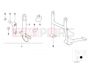 BMW MOTORRAD F 650 97 (0162) Modification kit f lower chassis