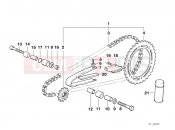BMW MOTORRAD F 650 97 (0162) Chain drive