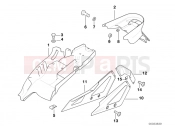 BMW MOTORRAD F 650 97 (0162) Rear wheel cover