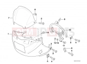 BMW MOTORRAD F 650 97 (0162) Trim panel upper part