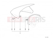 BMW MOTORRAD F 650 97 (0162) Windshield