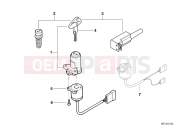 BMW MOTORRAD F 650 97 (0162) Set of locks