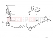 BMW Motorrad BMW 1998 R-Models 4V R 850 GS 95 (0403) Ignition light switch/locking mechanism