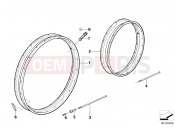 BMW Motorrad BMW 1998 R-Models 4V R 850 R 94 (0401,0406) Spoke wheel rim/spoke