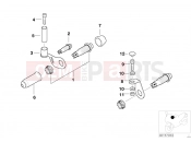 BMW Motorrad BMW 1998 R-Models 4V R 850 R 94 (0401,0406) Button for microphone/2-way radio