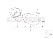 BMW Motorrad BMW 1998 R-Models 4V R 850 R 94 (0401,0406) Rear light