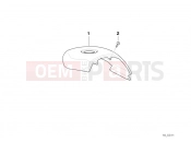 BMW Motorrad BMW 1998 R-Models 4V R 850 RT 96 (0412) Covering fuel tank
