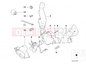 BMW Motorrad BMW 1998 R-Models 4V R 850 RT 96 (0412) Additional fan and mounting parts