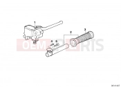 BMW Motorrad BMW 1998 R-Models 4V R 850 RT 96 (0412) Complete right handle unit