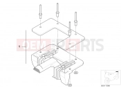 BMW Motorrad BMW 1998 R-Models 4V R 850 RT 96 (0412) Topcase locking mechanism