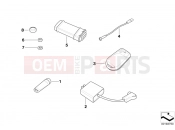 BMW Motorrad BMW 1998 R-Models 4V R 850 RT 96 (0412) Theft alarm, basic unit