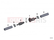 BMW Motorrad BMW 1999 R-Models 4V R 850 GS 95 (0403) Fuel supply/quick coupling