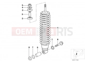 BMW Motorrad BMW 1999 R-Models 4V R 850 GS 95 (0403) Spring strut, front