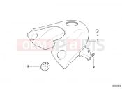 BMW MOTORRAD F 650 97 (0162) Fuel tank trim panel