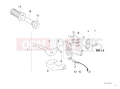 BMW MOTORRAD F 650 97 (0162) Handbrake lever