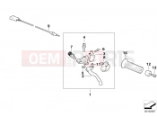 BMW MOTORRAD F 650 97 (0162) Handle unit left