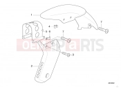 BMW MOTORRAD F 650 97 (0162) Front wheel fender