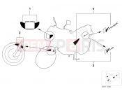 BMW MOTORRAD F 650 97 (0162) Stick-on label