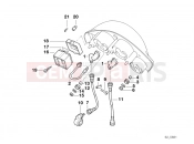BMW MOTORRAD F 650 97 (0162) Instruments/mounting parts
