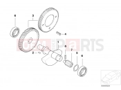 BMW Motorrad BMW 2000 F-Models F 650 GS 00 (0172,0182) Compensating shaft