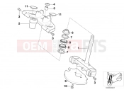 BMW Motorrad BMW 2000 F-Models F 650 GS 00 (0172,0182) Fork bridge