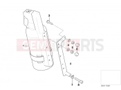 BMW Motorrad BMW 2000 F-Models F 650 GS 00 (0172,0182) Fire extinguisher / Holder