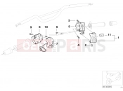 BMW Motorrad BMW 2000 F-Models F 650 GS 00 (0172,0182) Combination switch at handlebar
