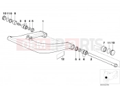 BMW Motorrad BMW 2000 R-Models 4V R 850 GS 95 (0403) Trailing arm