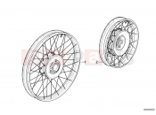 BMW Motorrad BMW 2000 R-Models 4V R 850 GS 95 (0403) Spoke wheel