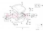 BMW Motorrad BMW 2000 R-Models 4V R 850 GS 95 (0403) Top Case 35l