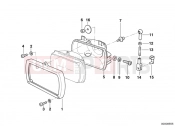 BMW Motorrad BMW 2000 R-Models 4V R 850 GS 95 (0403) Single components for headlight