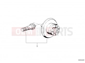 BMW Motorrad BMW 2000 R-Models 4V R 850 R 94 (0401,0406) Crowngear set