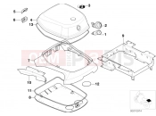 BMW Motorrad BMW 2000 R-Models 4V R 850 RT 96 (0412) Radio telephone box