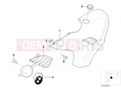 BMW Motorrad BMW 2001 F-Models F 650 GS 00 (0172,0182) Fairing side section