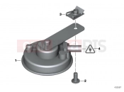 BMW Motorrad BMW 2001 F-Models F 650 GS 00 (0172,0182) Horn