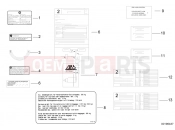 BMW Motorrad BMW 2001 F-Models F 650 GS 00 (0172,0182) Label