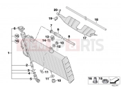 BMW Motorrad BMW 2001 F-Models F 650 CS 02 (0174,0184) Radiator