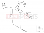 BMW Motorrad BMW 2001 F-Models F 650 CS 02 (0174,0184) Bowden cables