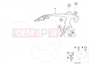 BMW Motorrad BMW 2001 F-Models F 650 CS 02 (0174,0184) Rear extension arm
